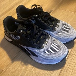 Reebok Black and White Athletic Shoes